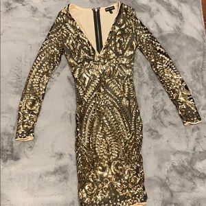 Black & Gold dress